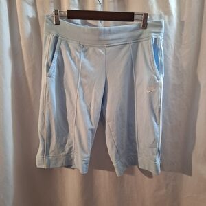 Nike Women's Light Blue Shorts